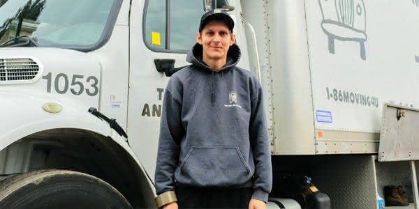 mover Devon from TWO MEN AND A TRUCK® Barrie